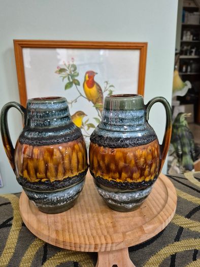 West german pair of jugs