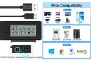 USB to SATA Adapter Converter Cable USB 3.2 3.0 to SATA Converter for 2.5 Inch SSD HDD Hard Drive External adaptor Accessories