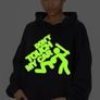 Don't touch my car hoodie glow in the dark logo hoodie cool funny hooded jumper Image 4