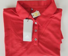 NEW Adidas womens golf polo shirt UPF 50 XL