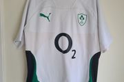 Puma Ireland Rugby Jersey Shirt Away Kit 2009 - 2010 White  Size Xxl 2xl Double Extra Large