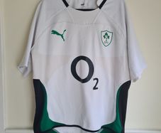 Puma Ireland Rugby Jersey Shirt Away Kit 2009 - 2010 White  Size Xxl 2xl Double Extra Large
