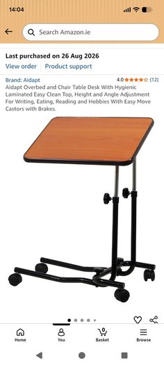 Overbed Table
