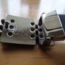 Men's Belt Ajustable. Leather. Black.  USED Image 2