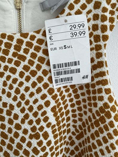 dress bnwt bodycon dress H&M occasion dress size small