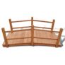 NEW SALE | High Quality Solid Wood Garden Bridge 140 x 60 x 56 cm Image 2