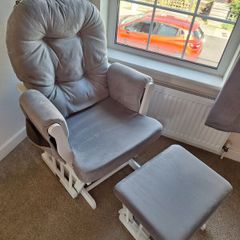 Babylo Brompton Glider Chair & Matching Footstool