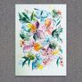 Original Watercolour Floral Painting Image 2
