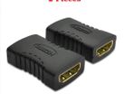 2 Pieces HDMI Female to HDMI Female Joiner Extender HDMI Cable Cord Extension Adapter