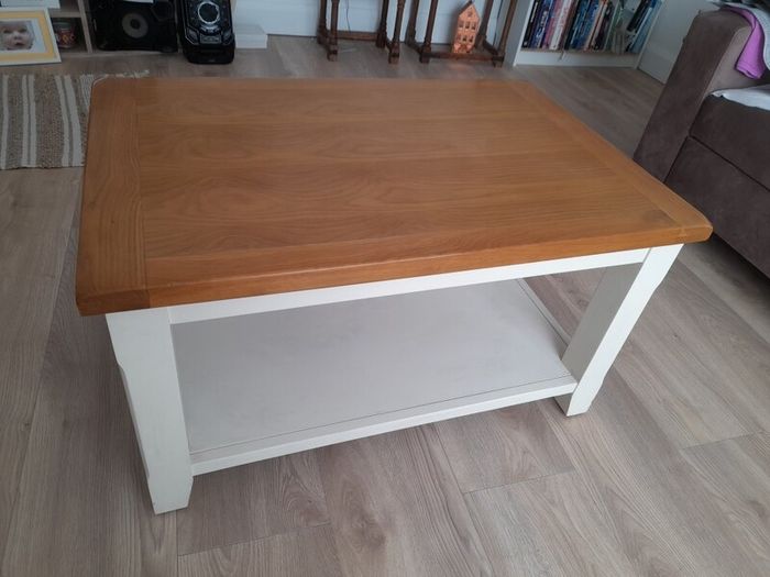 Solod wood coffee table