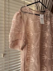 lipsy sheer top
