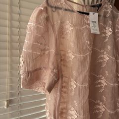 lipsy sheer top