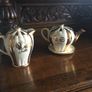 Antique Sudlows Burslem Teapot and Water Jug Image 2