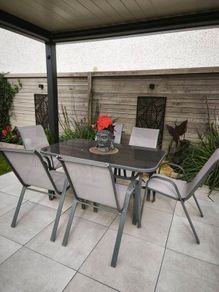 7 Piece Garden Patio Dining Set