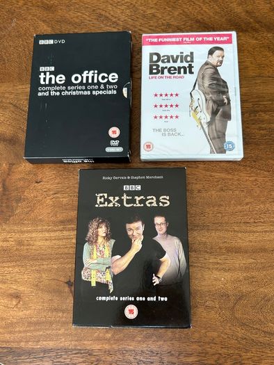 DVD Ricky Gervais - The Office - David Brent - Extras