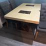 Table 4 chairs also have matching  coffee table Image 5