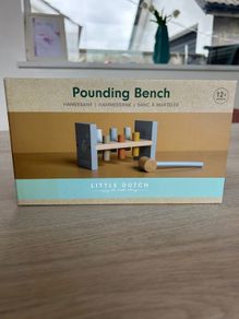 Little Dutch Pounding Bench - Blue/Pink