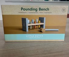 Little Dutch Pounding Bench - Blue/Pink