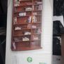mahogany shelving unit Image 2