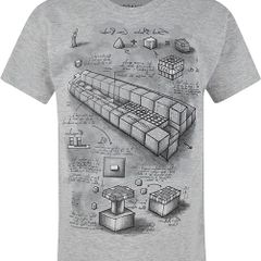 Minecraft t shirt size fits 8/10 years old
