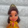 Disney Princess Posable Mini Belle Princess Doll approx. 9 cm. Used Please see photos Image 3
