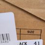 Black sneakers with thick white sole Image 6