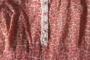 Noa Noa peach reversible dress 8/10