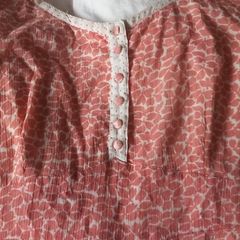 Noa Noa peach reversible dress 8/10