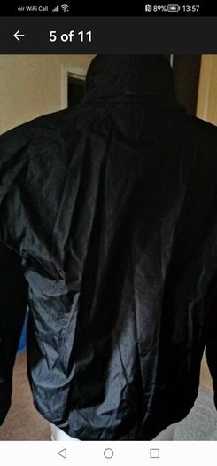beautiful new mens raggatta black jacket