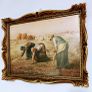 Pair of vintage reproductions behind glass Image 3