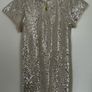 Champagne sequin dress for a girl, 110 cm, 4-5 years Image 3