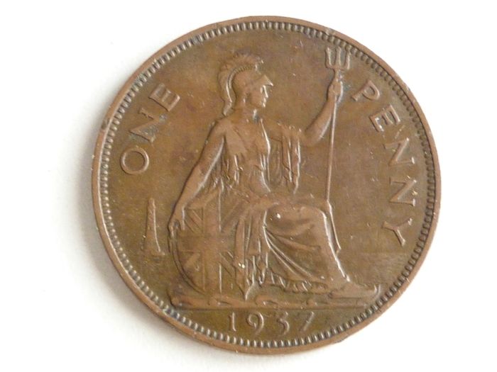 1937 penny