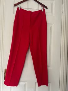 Gallery Dunnes Stores Red Trousers - Size 12 - New with Tags