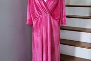 Brand new pink velvet occasion dress, Size 24
