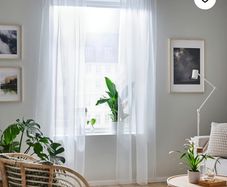 Ikea Voile Curtains