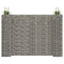H-Shaped Gabion Planter Steel Wire 260x40x200 cm Image 5