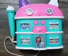 Gabby's dollhouse sing along boom box with microphone