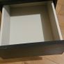 Chest of 2 drawers black Image 4
