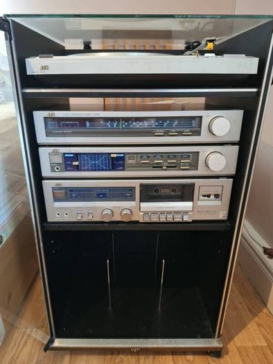 JVC Radio Stereo Tuner Model T-K11L and JVC Stereo Integrated Amplifier A-K11