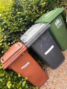3 Wheelie Bins