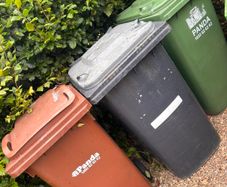 3 Wheelie Bins