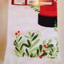 Pack Of 3 Festive Tea Towels (new). Image 5