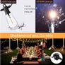 Outdoor String Lights Mains Powered, 100Ft ST38 Garden String Lights with 50+2Pcs LED Filaments Vintage Bulbs, Waterproof IP65 2700K Warm White for Patio Outside Party Wedding Backyard Terrace (FREE SHIPPING) Image 7