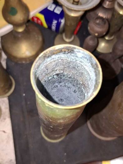Old Brass Shells WW1 ETC. for sale Price is for the 1, Postage Available or Collection