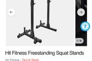 Squat Rack, Commercial Gym Spec Grade ( Rated To Hold 350kg Of Weight!!!)