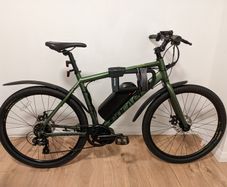 Men's Carrera Parva Disc Hybrid Bafang 750W Electric Bike E-Moped