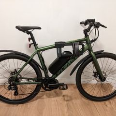 Men's Carrera Parva Disc Hybrid Bafang 750W Electric Bike E-Moped