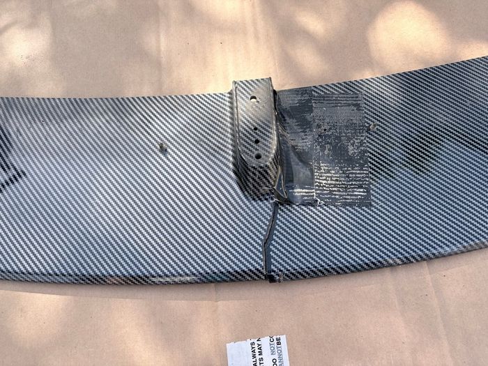 carbon fiber, front splitter