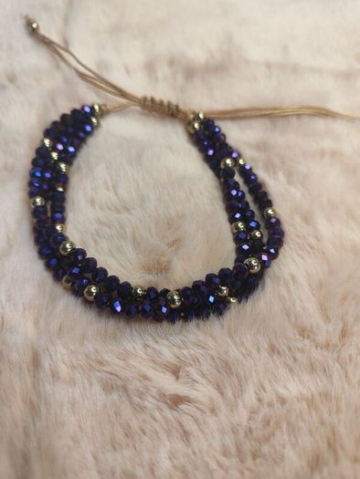blue bracelet