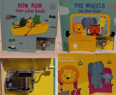 Wind Up Music Box Story Books, Hardback